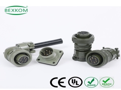 MIL 38999 MS3102 MS5015 connecteurs compatibles à l'usage militaire