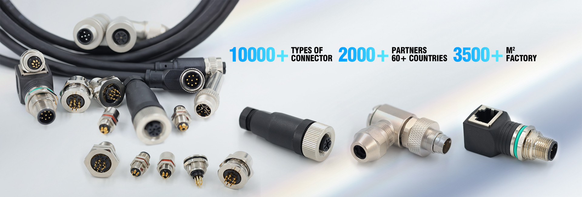 qualité M5 M8 M9 M12 M16 M23 Connecteurs usine