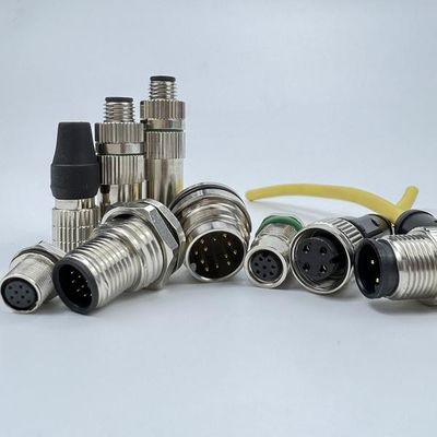 Bon prix Connecteur électrique en laiton chromé 8 mm M8 3 broches 2000Hz en ligne