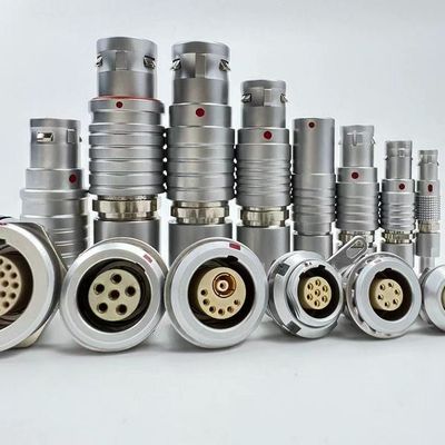 Bon prix Connecteur circulaire M12 coaxiale multiple 1 poussée tirée écran circulaire CEM en ligne