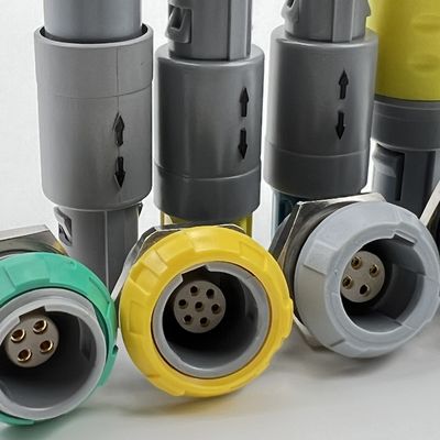 ISO9001 Connecteurs en plastique circulaires rapides les plus rapides pour les équipements médicaux