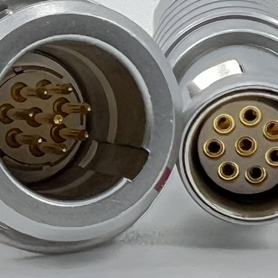 Les connecteurs de poussée et de traction médicale Lemo Circulaire 5 broches personnalisées