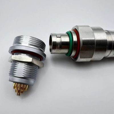 ODM connecteurs électriques étanches à l'eau à l'eau étanche connecteur électrique en acier inoxydable
