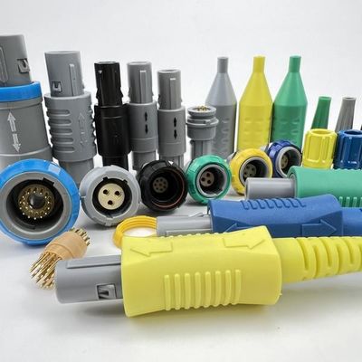 Connecteurs médicaux électriques étanches à l'eau Concasse en plastique non toxique pour PC